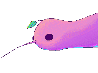 Crying kiwi pixelart